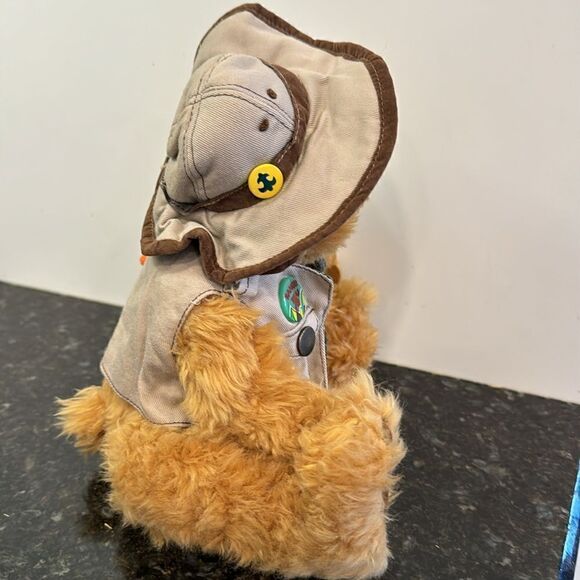 Fiesta Talking RAINFOREST RUDY Ranger 10 Teddy Bear w/Frog Plush Toy WITH TAGS! - Picture 9 of 12